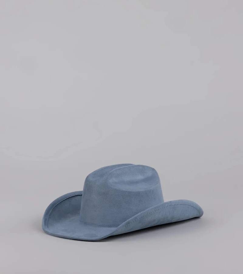 Western Sun Micro Suede Cowboy Hat