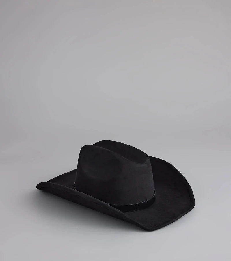 True Cutie Buckle Trim Cowboy Hat
