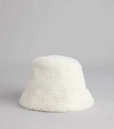 Cool Girl Cozy Faux Fur Bucket Hat