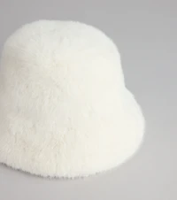 Cool Girl Cozy Faux Fur Bucket Hat