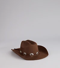 Trailblazer Faux Suede Cowboy Hat