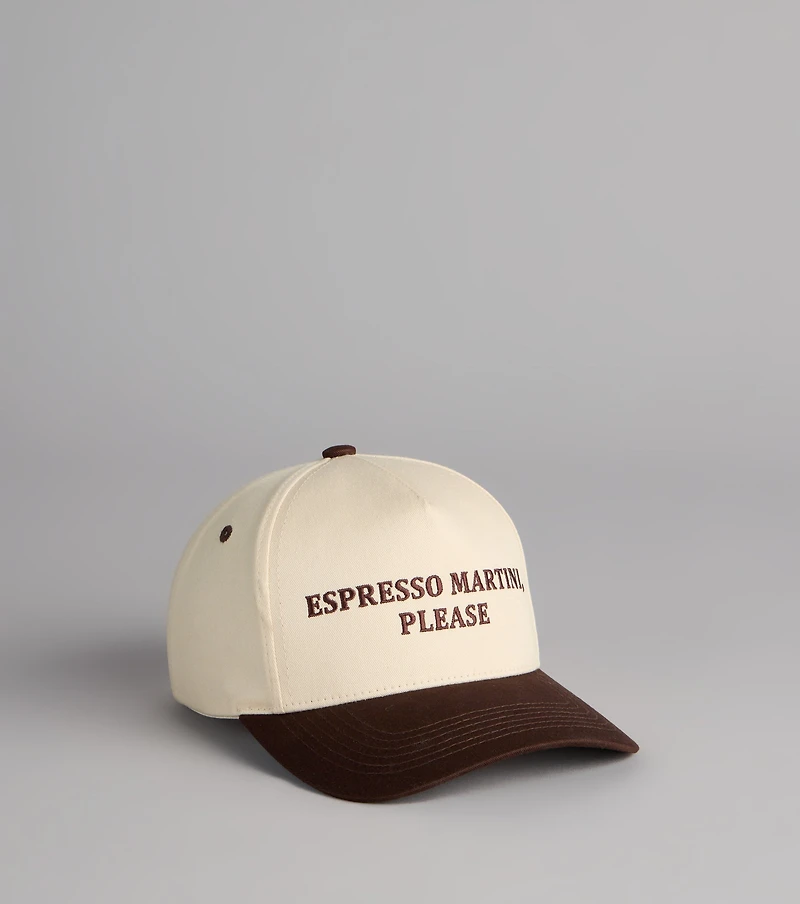 Espresso Martini Please Baseball Cap