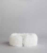 Snow Kissed Faux Fur Headband Wrap
