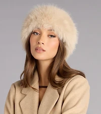 Chilly Season Faux Fur Bucket Hat