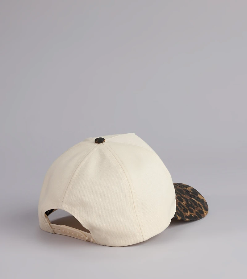 Hotter Than Ever Leopard Baseball Cap