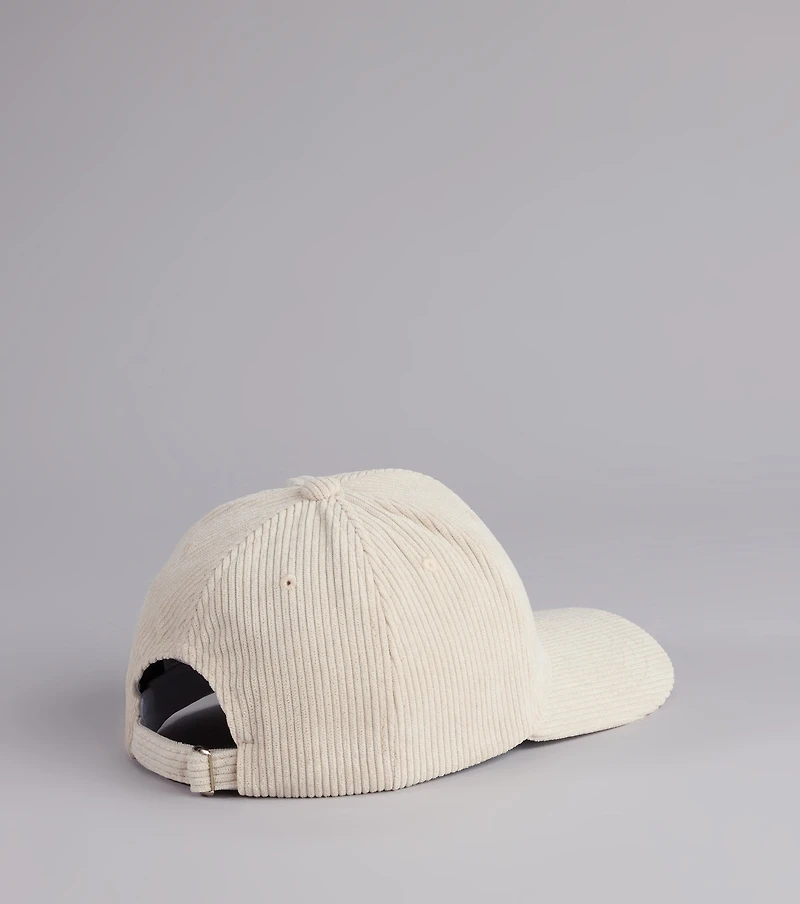Autumn Stroll Corduroy Baseball Cap
