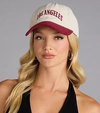 LA Vibes Corduroy Baseball Cap