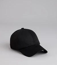 Everyday Mood Faux Suede Baseball Cap