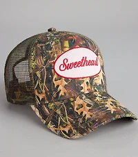 Sweetheart Camouflage Trucker Hat
