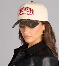 Expensive Attitude Leopard Baseball Cap