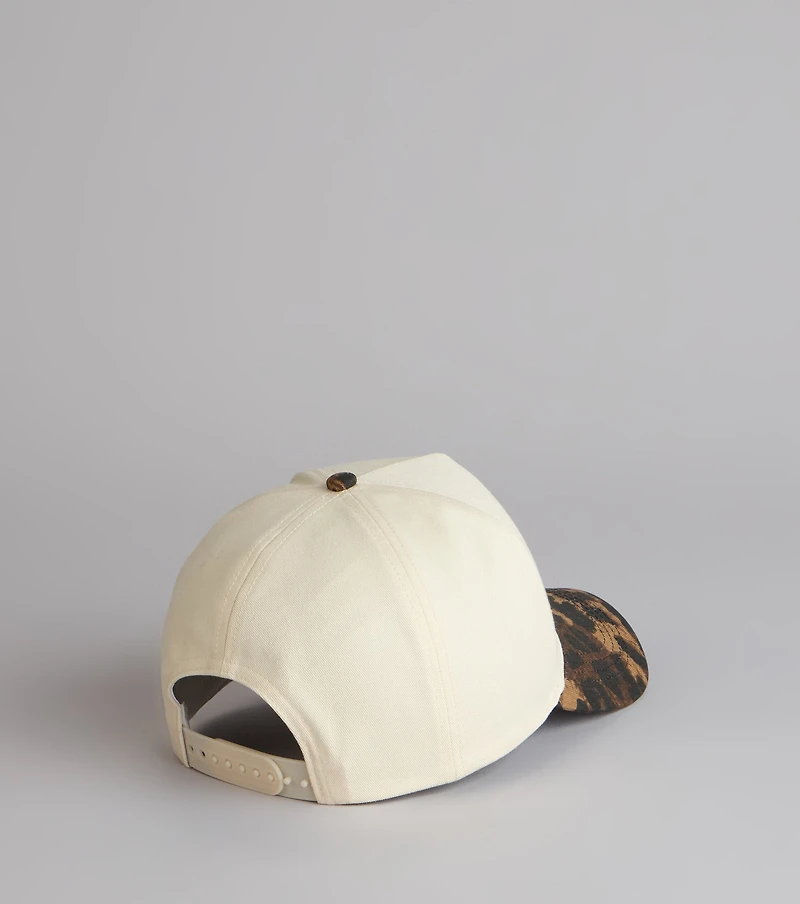 Misbehavin’ Camouflage Baseball Cap