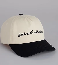Drinks Well With Others Baseball Hat