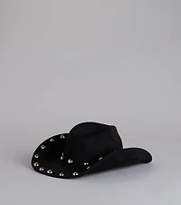 Outlaw Flare Studded Cowboy Hat