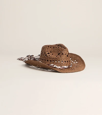Nashville Nights Straw Cowboy Hat