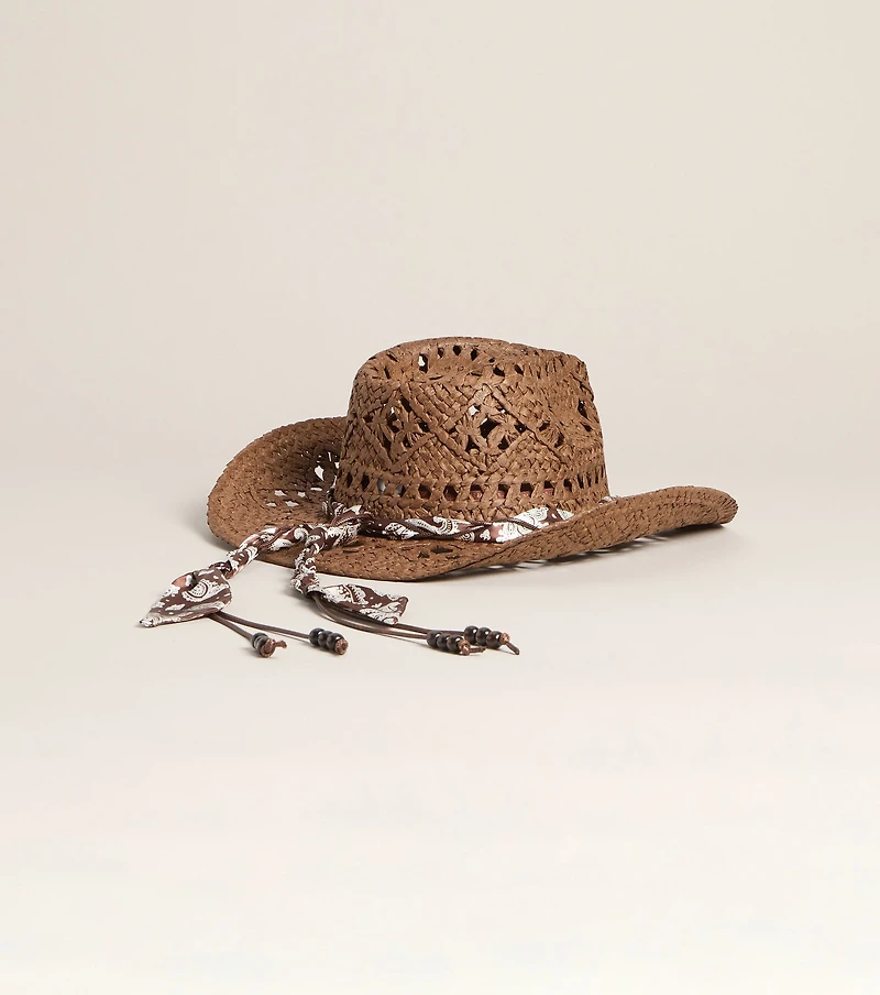 Nashville Nights Straw Cowboy Hat