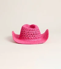 Weekend Vibes Straw Cowboy Hat