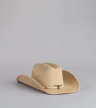 Western Edge Longhorn Cowboy Hat
