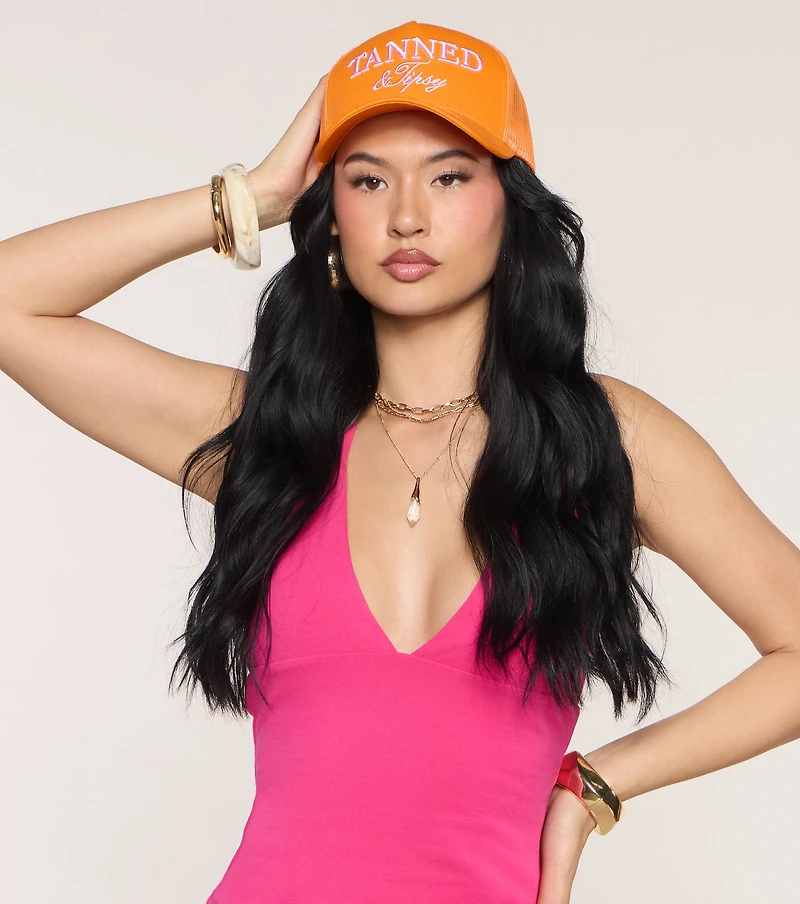 Tanned And Tipsy Trucker Hat