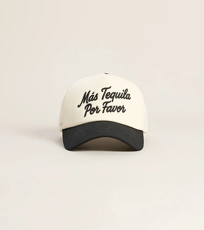 Mas Tequila Por Favor Trucker Hat