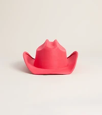 Styled Up Western Faux Suede Cowboy Hat