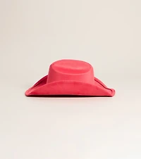 Styled Up Western Faux Suede Cowboy Hat