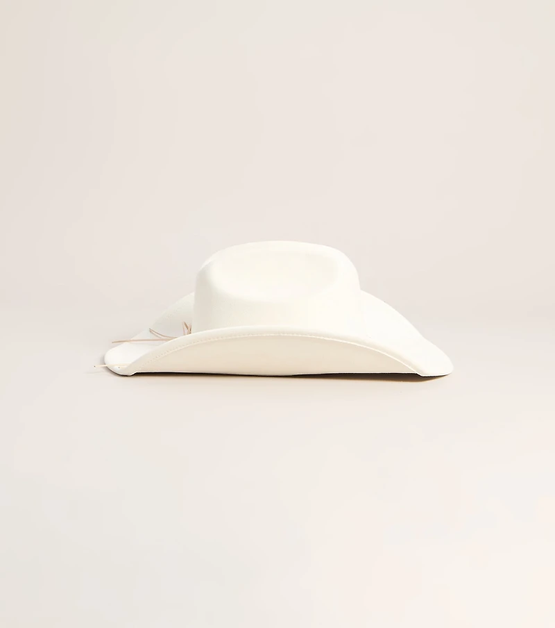 Western Drama Floral Concho Cowboy Hat