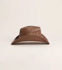 Desert Detail Beaded Cowboy Hat