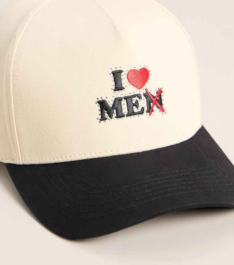 I Love Me Rhinestone Trim Hat