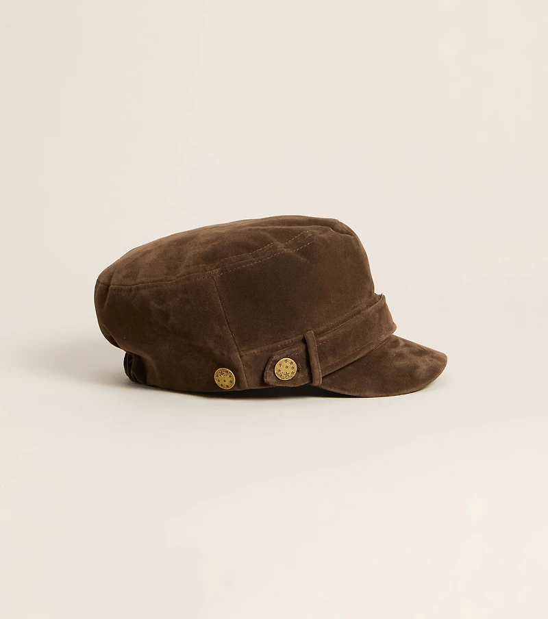 Weekend Detour Suede Cabby Hat
