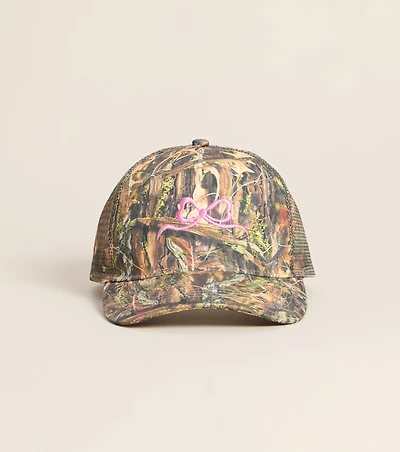 Camo Crush Bow Trucker Hat