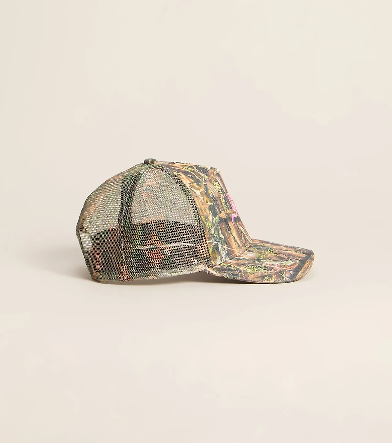 Camo Crush Bow Trucker Hat