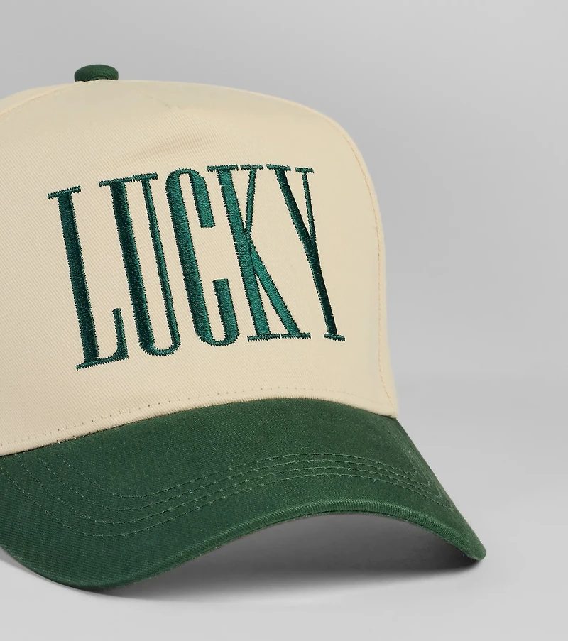 Lucky Two-Tone Baseball Cap