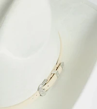 Countryside Chic Buckle Strap Cowboy Hat