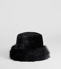 Luxe In The Chill Faux Fur Bucket Hat