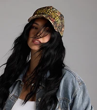 Smokeshow Camouflage Snap Back Hat