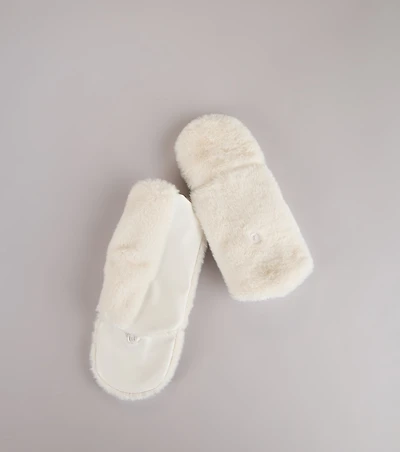 Snug Factor Fur Trim Mittens