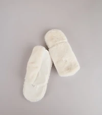 Snug Factor Fur Trim Mittens