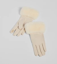 Soft Touch Faux Suede Gloves
