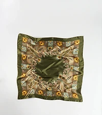 Pretty Paisley Satin Scarf