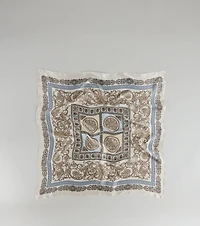 Soft Luxe Mosaic Satin Scarf