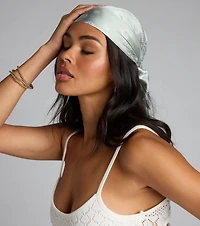 Country Chic Bandana Print Satin Scarf