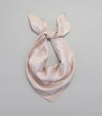 Country Chic Bandana Print Satin Scarf