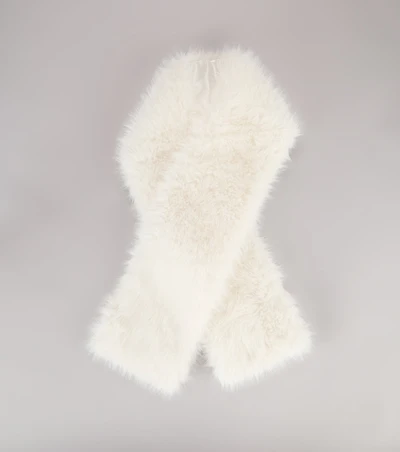 Frosted Luxe Faux Fur Shawl