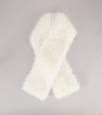 Frosted Luxe Faux Fur Shawl