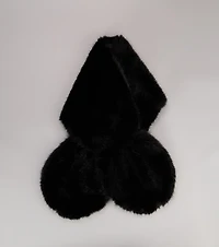 Wrapped Luxe Faux Fur Shawl