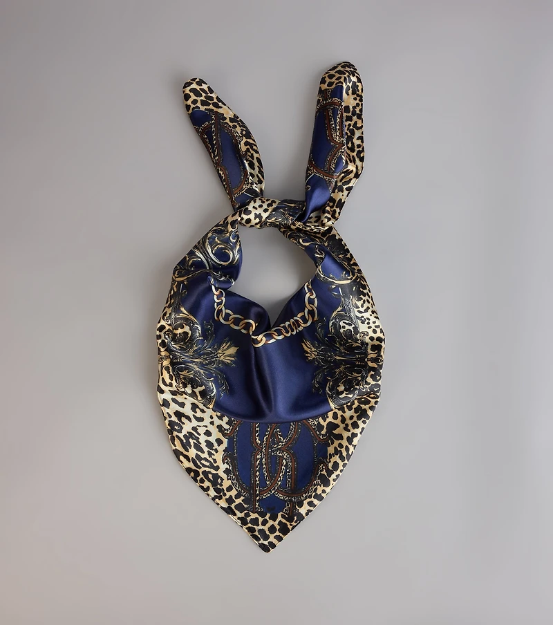 Savage Chic Print Scarf