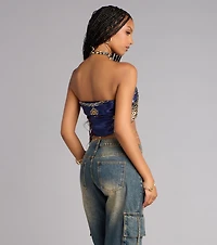 Savage Chic Print Scarf