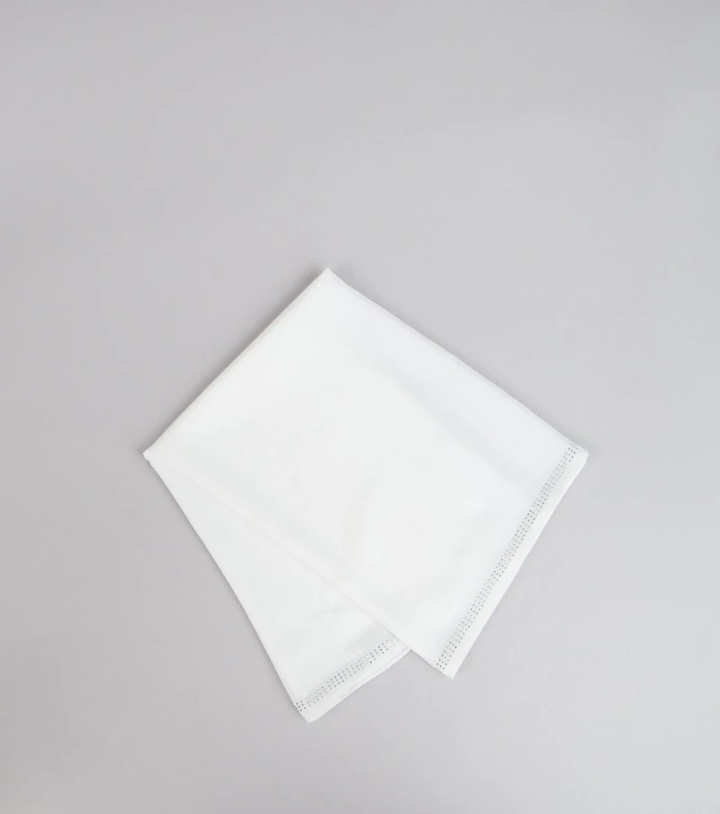 Starry Night Rhinestone Trim Scarf