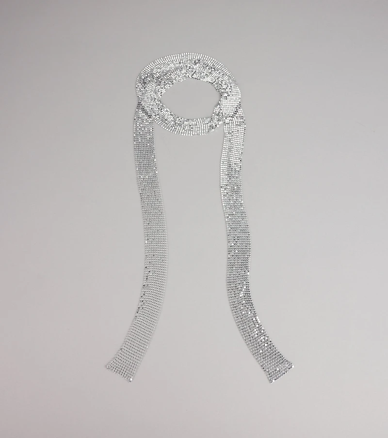 Make It Shine Skinny Scarf