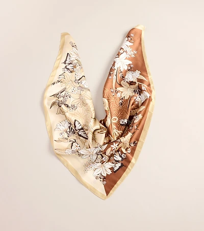 Vintage Daydream Floral Scarf